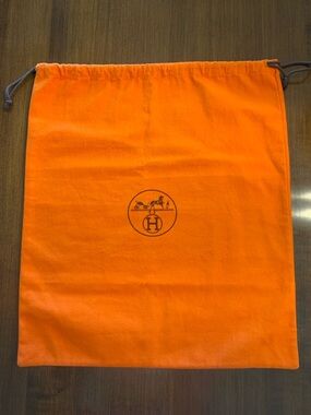 Hermes Vintage Dust Bag 17” x 14.5”